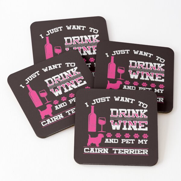 Item preview, Cairn Terrier puppy and wine lover designed and sold by torlei565.