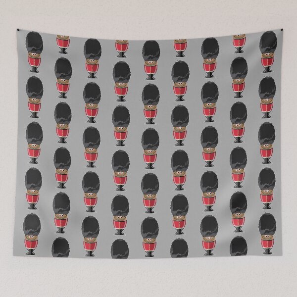 Item preview, Scots Guards Egg Soldier designed and sold by BlueRedBlue.
