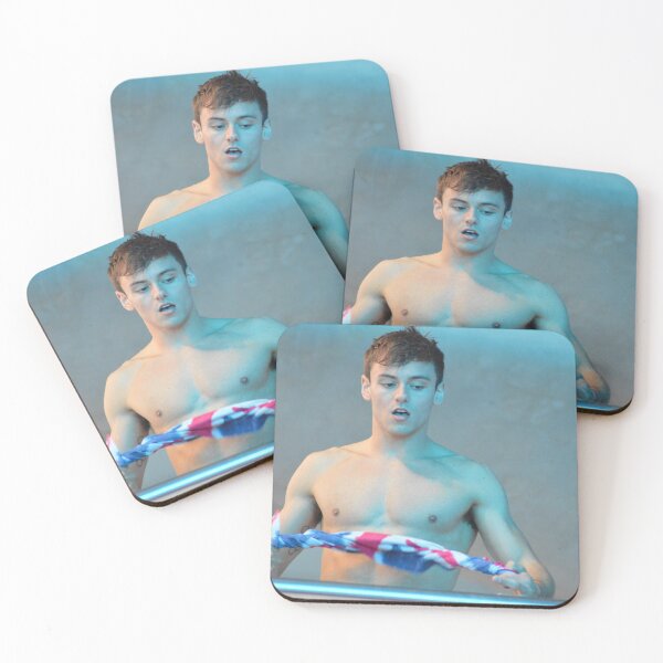 Item preview, Tom Daley 2016 with GB towel designed and sold by Katonym.