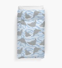Stingrays - Cownose Ray - Sticker Pack Duvet Cover