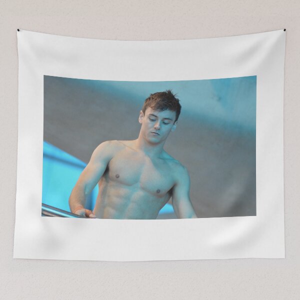 Item preview, Tom Daley 2016 with GB towel designed and sold by Katonym.