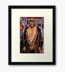 Senior Wolf Framed Print