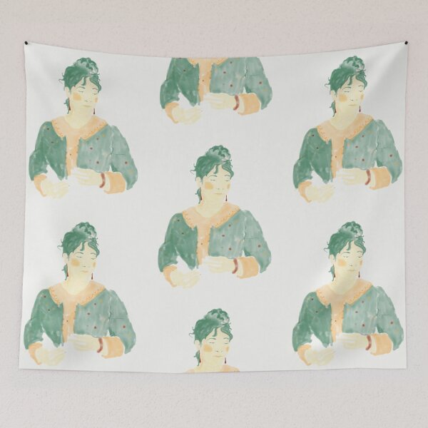 Item preview, Marie Bracquemond designed and sold by MintSniffArt.