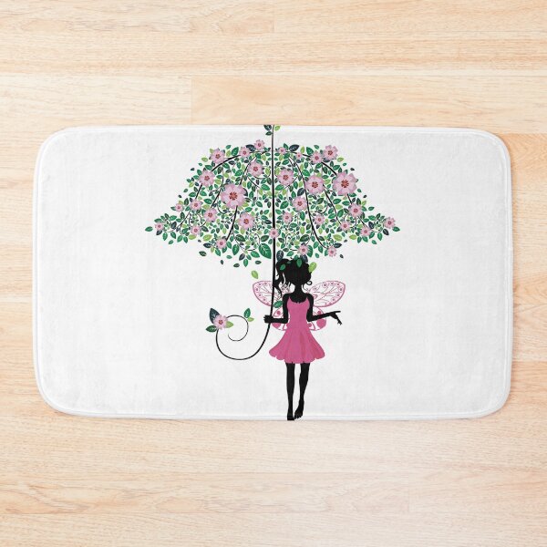 Item preview, Fairy with Floral Umbrella designed and sold by AnnArtshock.