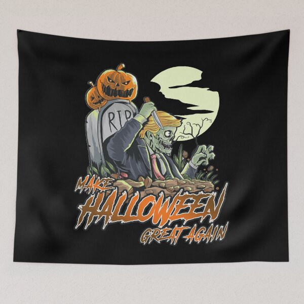 Item preview, Halloween Zombie Trump  designed and sold by RandomWeird.