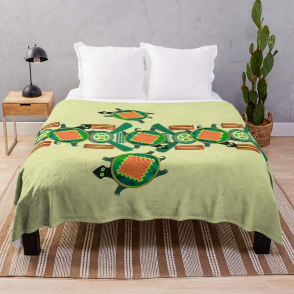 Item preview, Native American Folk Art Turtle designed and sold by bohemianbound.