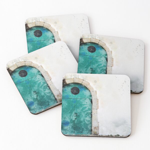 Item preview, Magazine door - Fortaleza de Sagres, Portugal - Watercolor designed and sold by WesternExposure.