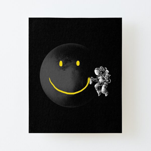 Make a Smile Canvas Mounted Print
