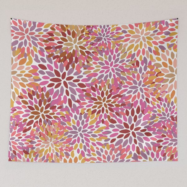 Item preview, Petals Floral Pattern, Red,Pink, Purple, Yellow designed and sold by meggydesigns.