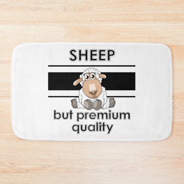 Item preview, Sheep but premium quality - black designed and sold by ARTemyzz.