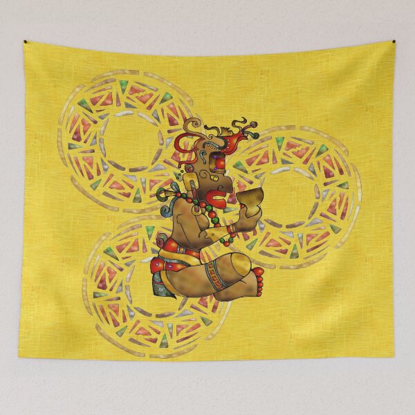 Item preview, Tribal Fertility God Folk Art designed and sold by bohemianbound.