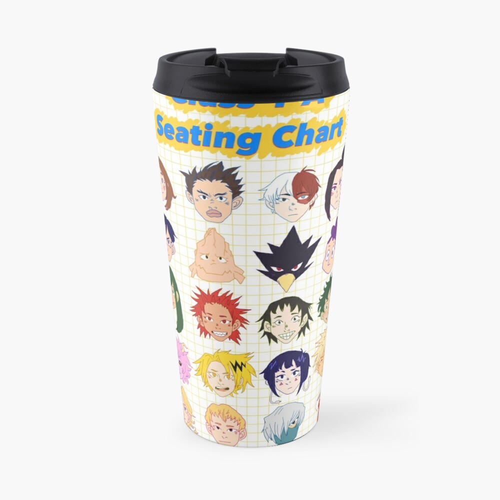 Bnha Class 1 A Seating Chart Travel Coffee Mug For Sale By Ko Komaeda Redbubble 3309