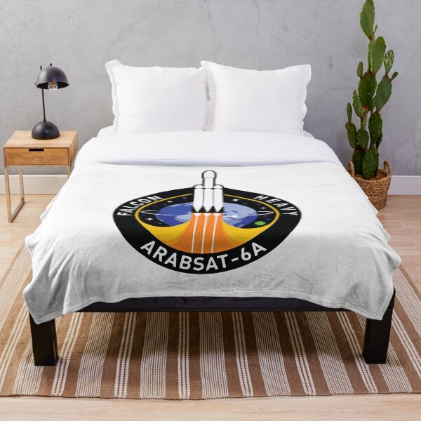 Artikelvorschau, Space X Mission Patch - Falcon Heavy Arabsat-6A entworfen und verkauft von awildanon.