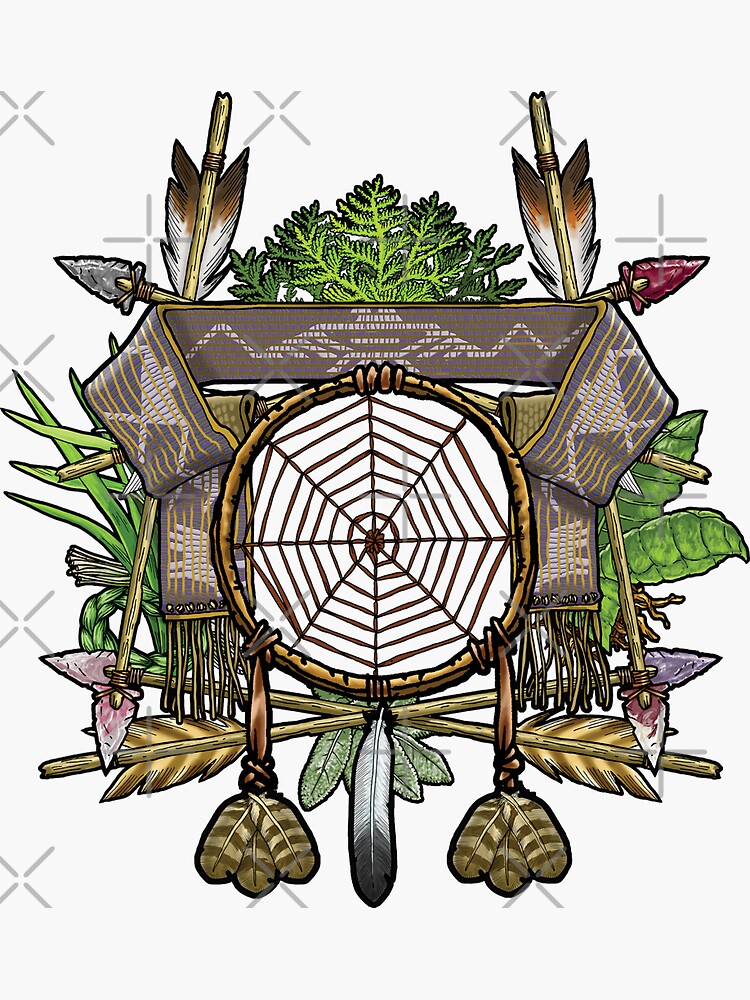 Thumbnail 3 of 3, Sticker, Scion Pantheon: Manitou designed and sold by TheOnyxPath.