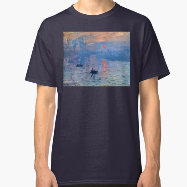 CLAUDE MONET, Impression, Sunrise. Classic T-Shirt