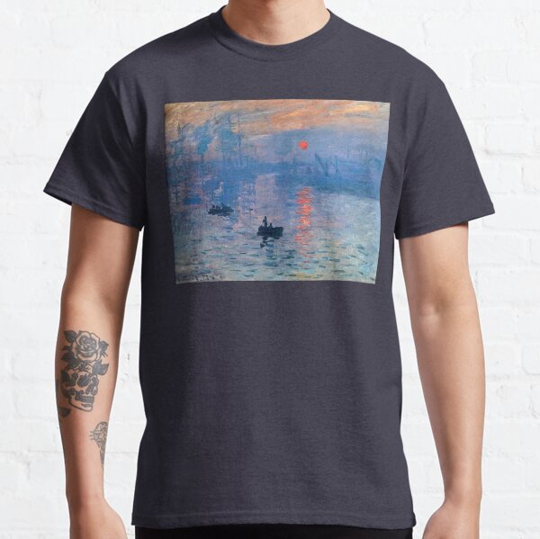 CLAUDE MONET, Impression, Sunrise. Classic T-Shirt