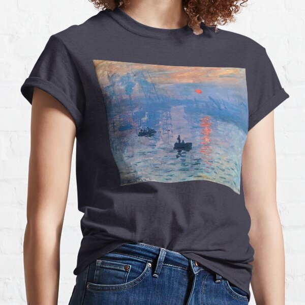 CLAUDE MONET, Impression, Sunrise. Classic T-Shirt