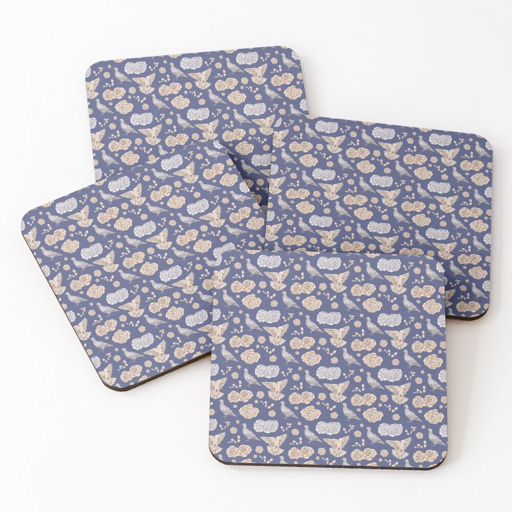 Item preview, Coasters (Set of 4) designed and sold by GrayCatGraphics.