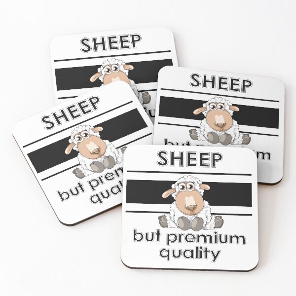 Artikelvorschau, Sheep but premium quality - schwarz entworfen und verkauft von ARTemyzz.