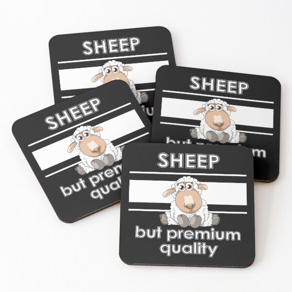 Item preview, Sheep but premium quality - white designed and sold by ARTemyzz.