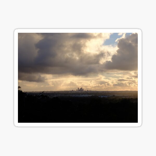 Item preview, A Dark Sunset Over Perth designed and sold by Agentsheep.