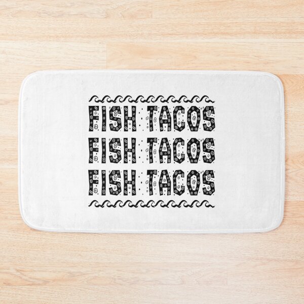 Item preview, Fish Tacos, Good Awesome Nautical Food designed and sold by ArtByBollwitt.