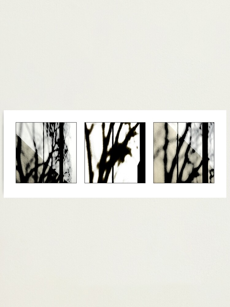 Alternate view of Waiting: Triptych Photographic Print