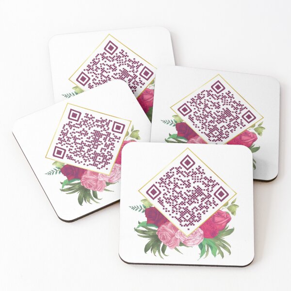 Item preview, IZ*ONE La Vie en Rose QR Code designed and sold by silvercrystal.