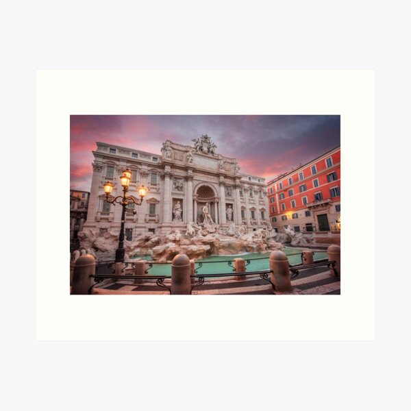 Trevi Fountain Art Print