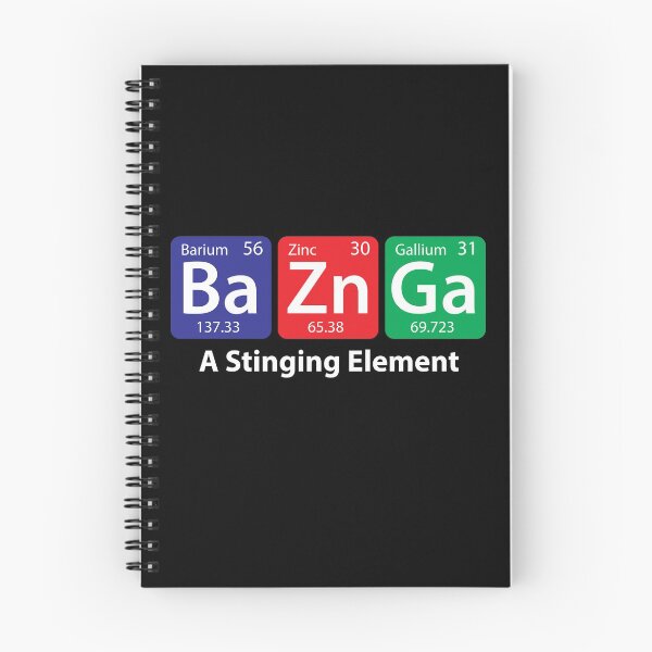 Item preview, Bazinga Element Chart designed and sold by Alema Art.