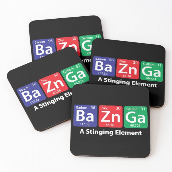 Item preview, Bazinga Element Chart designed and sold by Alema Art.