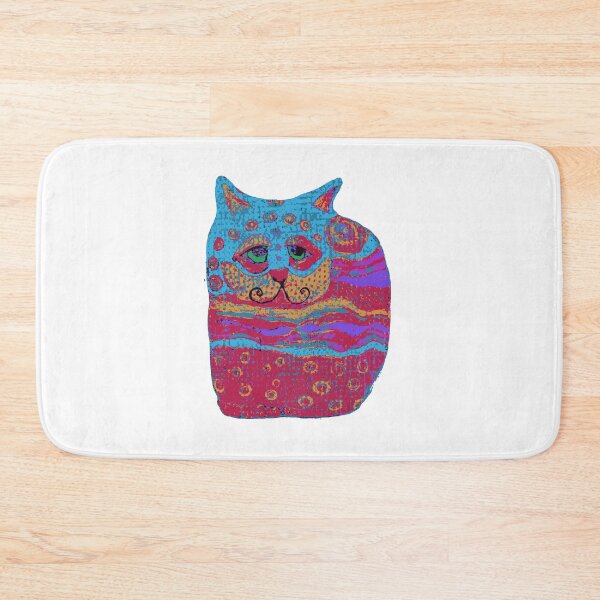 Item preview, Whimsical Stripped Cat Design designed and sold by Ginny Luttrell.