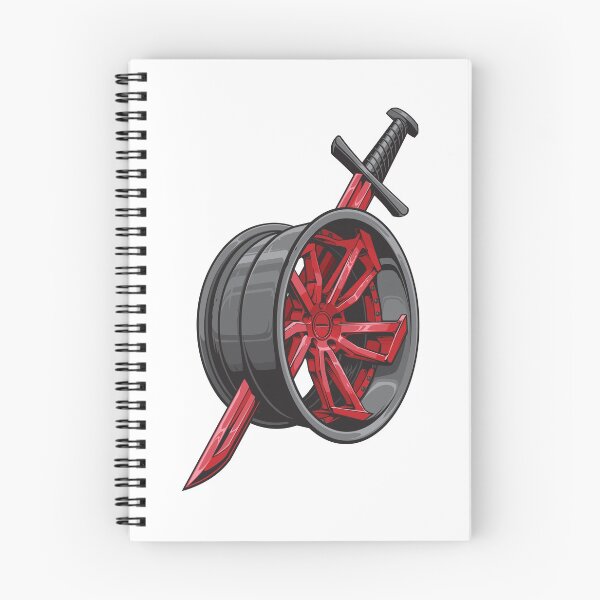 Item preview, Sword RED / BLACK  Desert Forged Wheel designed and sold by Saleh Adwais.