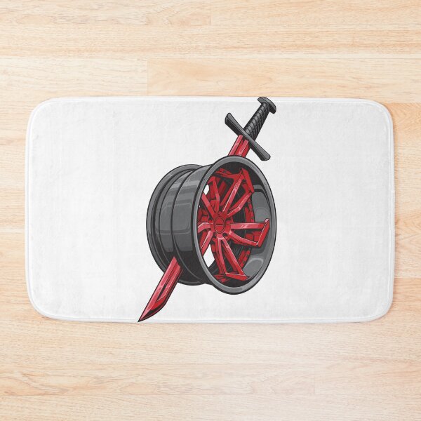 Item preview, Sword RED / BLACK Desert Forged Wheel designed and sold by Saleh Adwais.