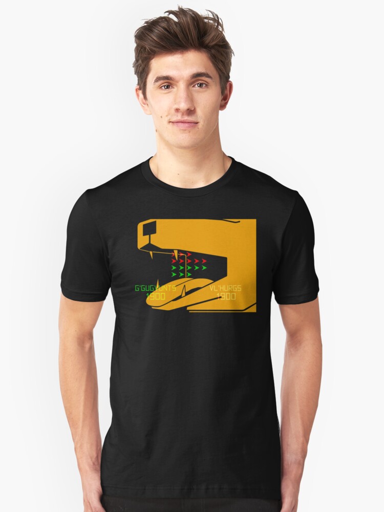 Alternate view of NDVH G'Gugvunts vs Vl'Hurgs vs Dog 2 H2G2 Slim Fit T-Shirt