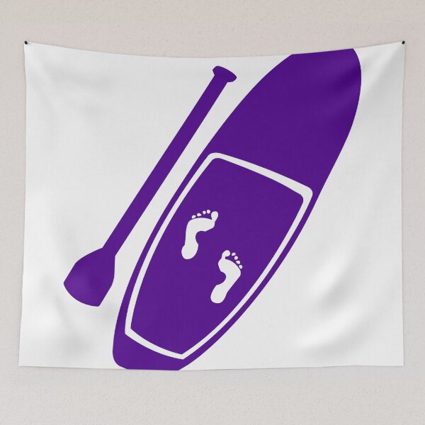 Item preview, royal purple sup board with toes  designed and sold by Countryman2018.