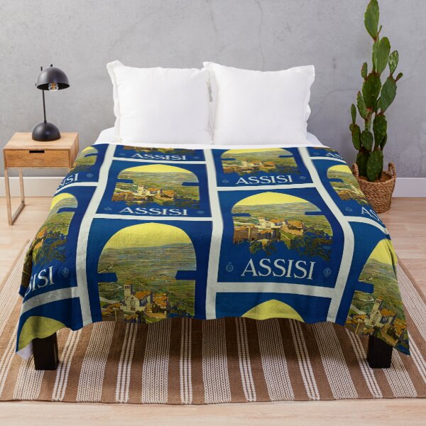 Item preview, Assisi italy art print poster designed and sold by printzshop.