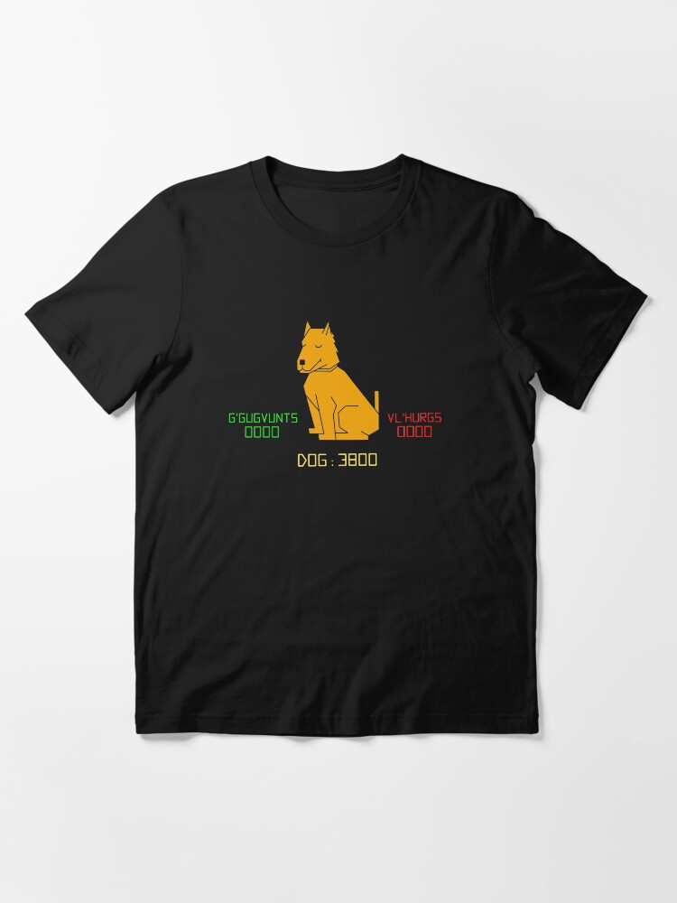 Alternate view of NDVH G'Gugvunts vs Vl'Hurgs vs Dog 3 H2G2 Essential T-Shirt