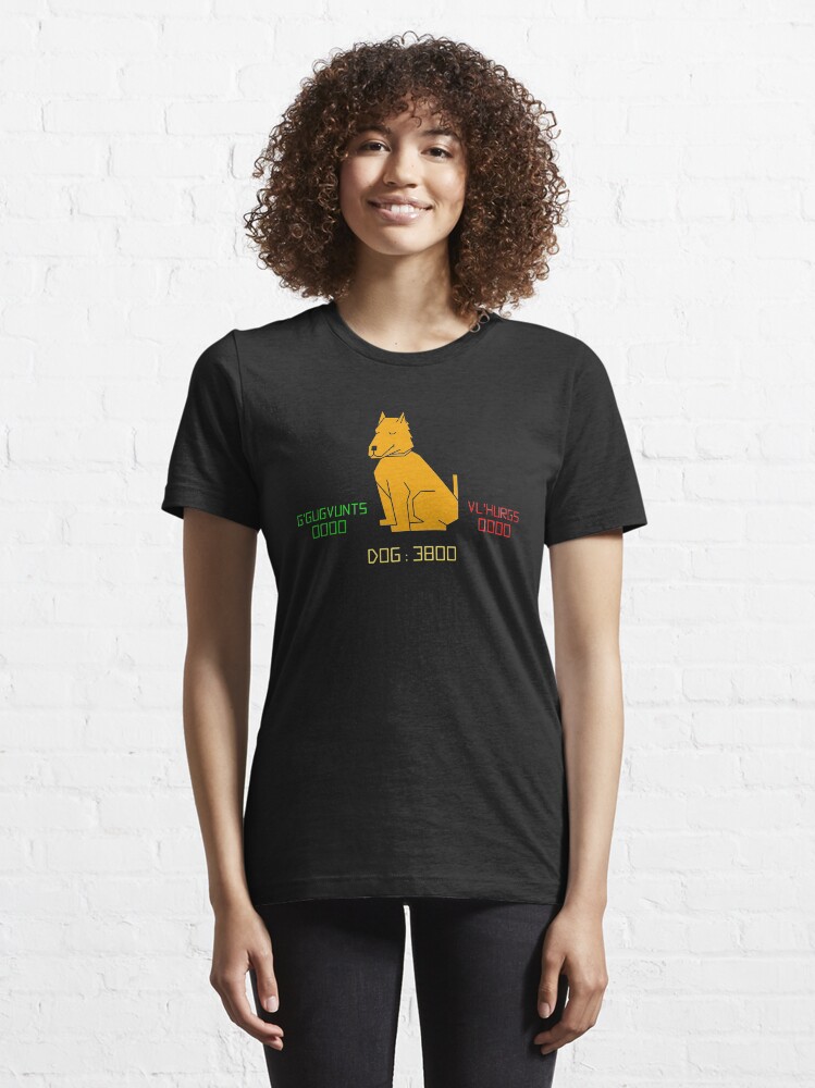 Alternate view of NDVH G'Gugvunts vs Vl'Hurgs vs Dog 3 H2G2 Essential T-Shirt