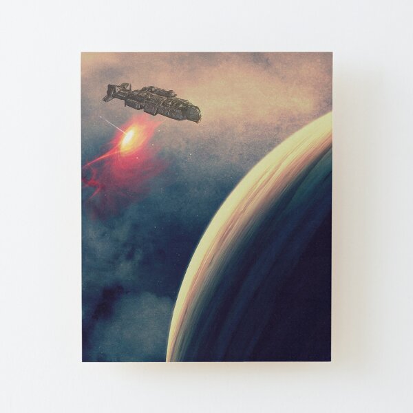 Excursion through time Wood Mounted Print