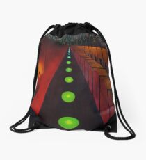 Lonely Night - Fine Art Painting Drawstring Bag