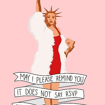 Artwork thumbnail, It Does Not Say RSVP On The Statue Of Liberty - The Peach Fuzz by Elizabeth Hudy
