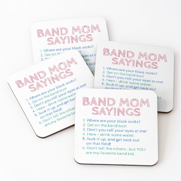 Item preview, (Marching Band) - Band Mom - Sayings designed and sold by BandMomDesigns.