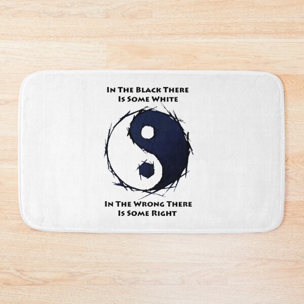Item preview, Black White Wrong Right designed and sold by AnubisApparel.