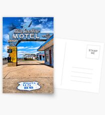Blue Swallow Motel. Tucumcari, New Mexico Postcards