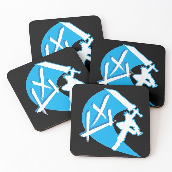 Item preview, Limit Cross Slash (Blue, For Black Apparel) designed and sold by RealAwwa.