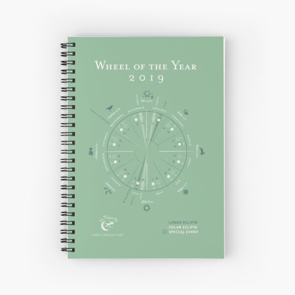 Wheel of the Year Spiral Notebook