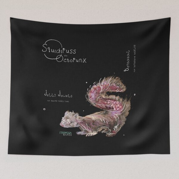 Item preview, 'Squidipus the Octopunk' by Stringer Things (Hannah Stringer) designed and sold by stringerthings.