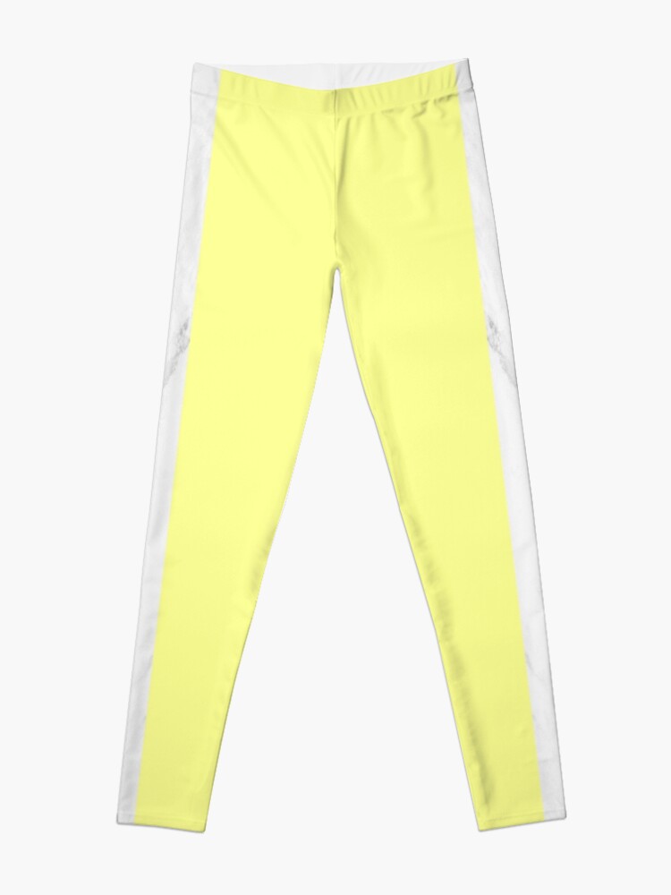 Marble And Yellow Leggings in an Athleisure neon yellow outfit layout
