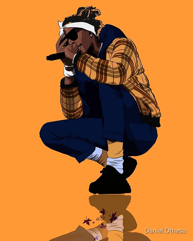 "young thug" by Daniel Othesa | Redbubble